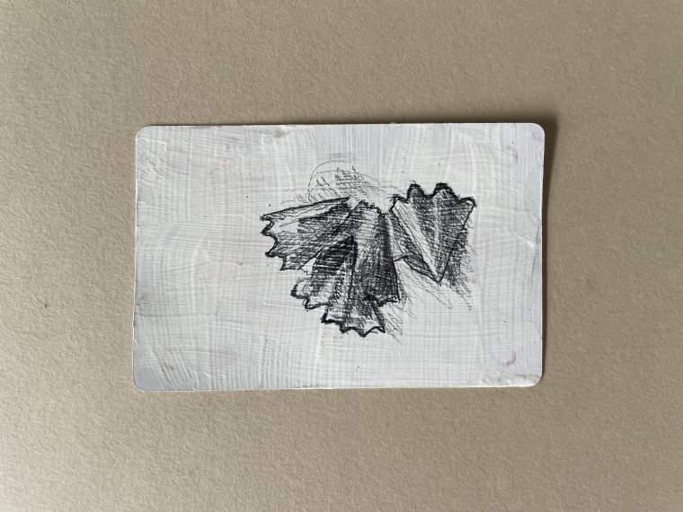 ED HANSSEN - 2025 - DRAWING-PLAYINGCARD - PENCIL GESSO -3