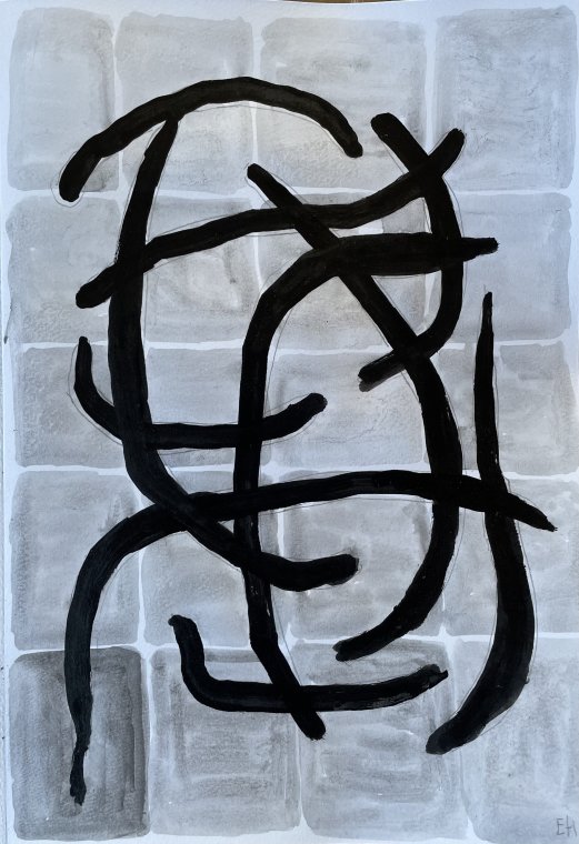 ED HANSSEN - DRAWING ON PAPER - 2025 (12)