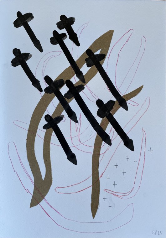 ED HANSSEN - DRAWING ON PAPER - 2025 (13)