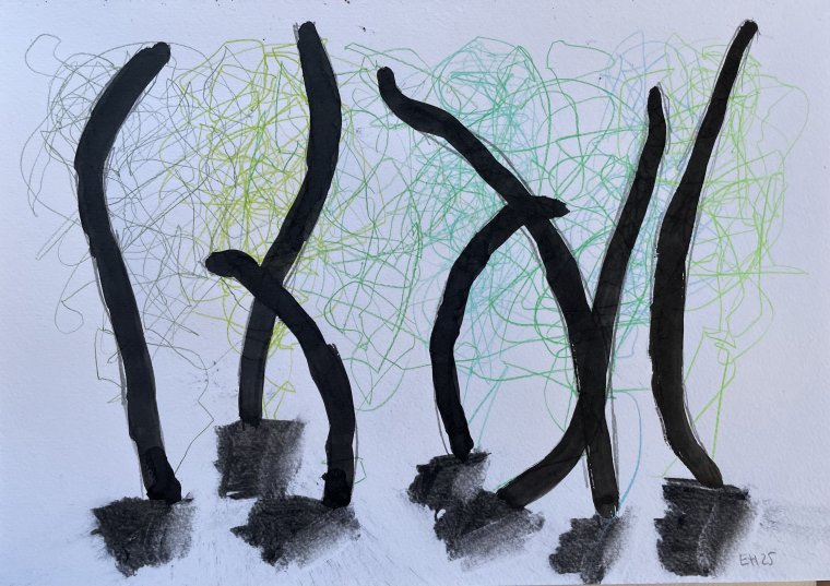 ED HANSSEN - DRAWING ON PAPER - 2025 (8)