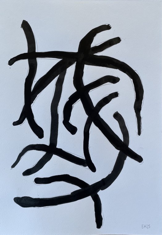 ED HANSSEN - DRAWING ON PAPER - 2025 (9)