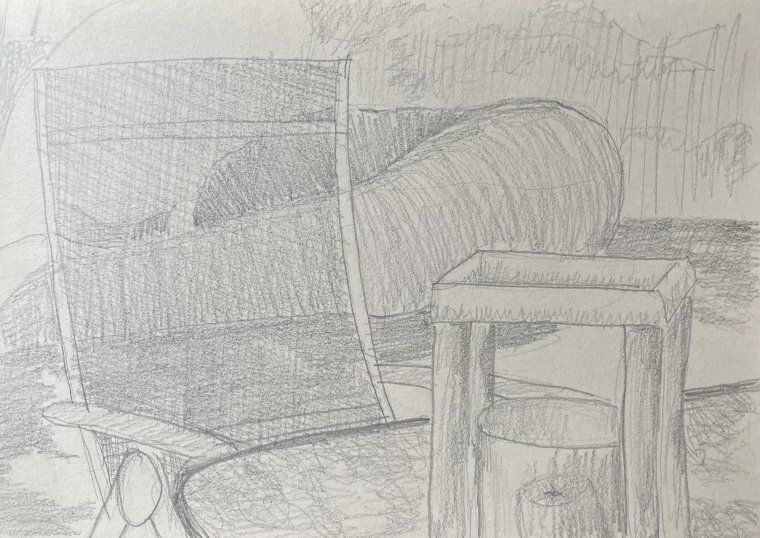 ED HANSSEN - DRAWING - PENCIL ON PAPER - 2025 2