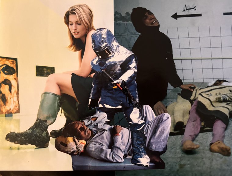 Ed Hanssen - what’s going on - collage - 2025